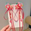 Chinese Style Hanfu Hairpin Set for Girls - Includes Hair Clips, Swaying Tassels, and Butterfly Accessories