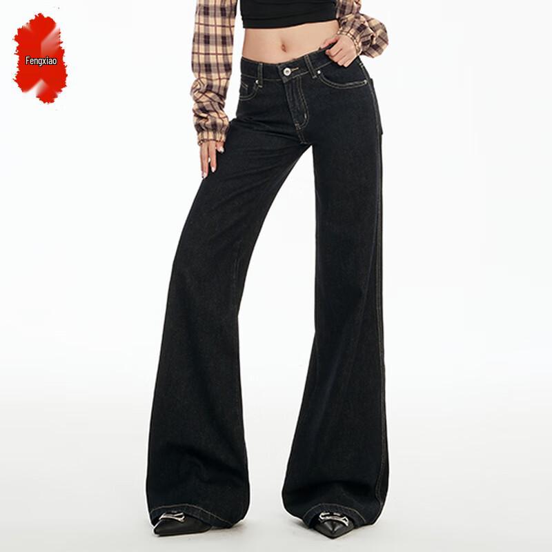 

Women s Low Waist Micro Flared Jeans L