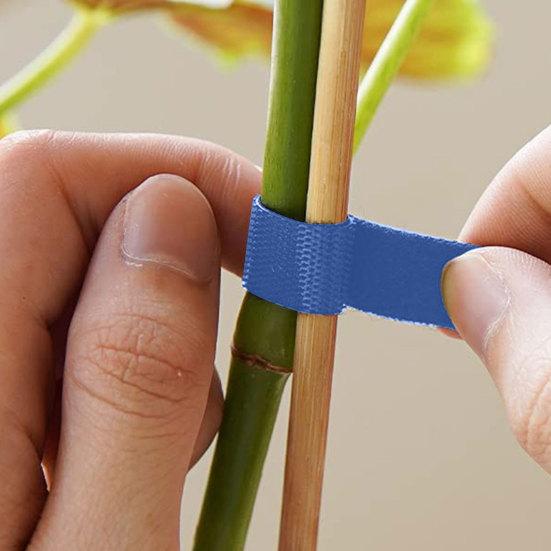 16.4 Ft Legătură Plante Bandă de Grădină Reutilizabilă Curea Arici cu Cârlig și Buclă Legătură cu Suport Plante Față-Verso pentru Plante Cățărătoare Organizare Cabluri