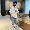 Boys' Handsome Suit 2025 Summer Children's Fashion Short Sleeve Two-piece Suit