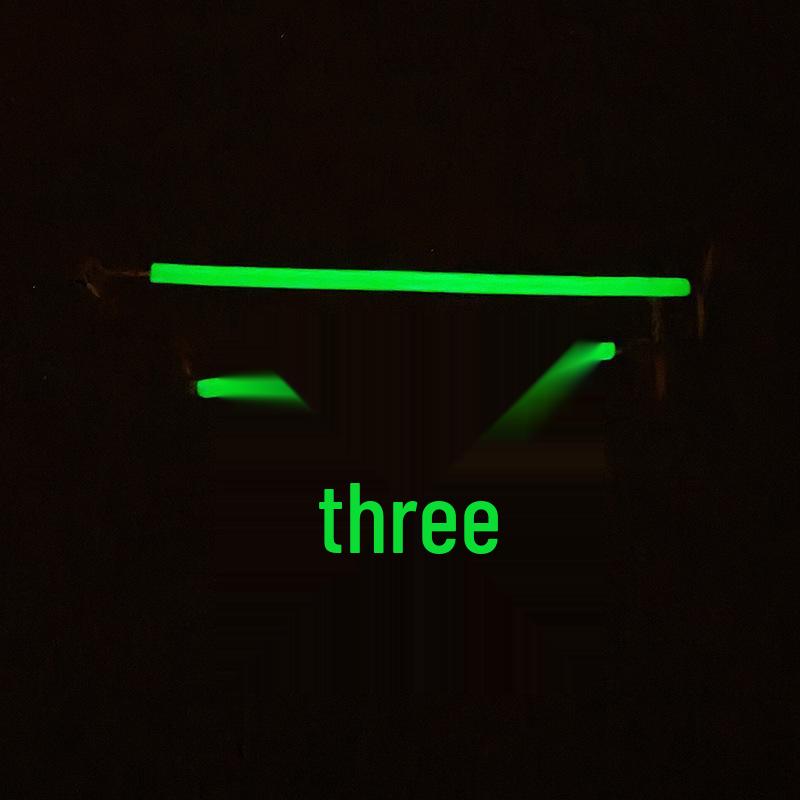 Single-Arm Luminous Swivel Fishing Rod with Twisted Steel String Hooks