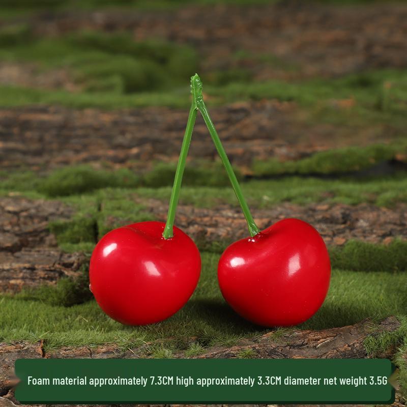 Plastic Apple Fruit and Vegetable Teaching Aid Prop Figurine for Early Education Display