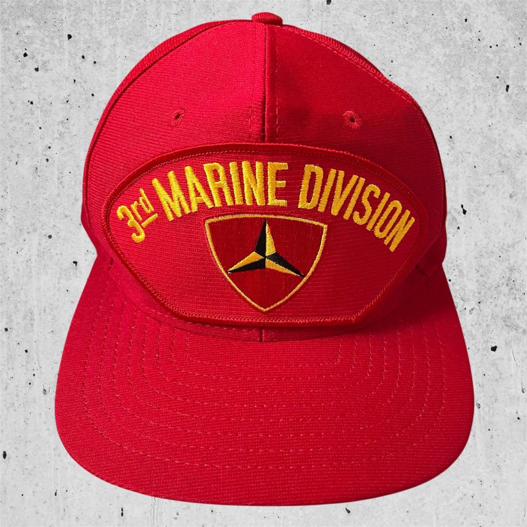 

[USED] 3rd Marine Division Cap, Made in USA, Military