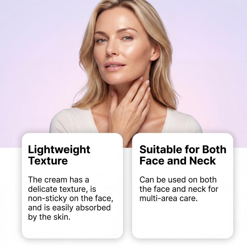 3D Lifting Cream Face Neck Facial Cream Moisturizer Nourishing Hydrates Skin Boosts ElasticDaily Day Night Neck Skin Care Cream
