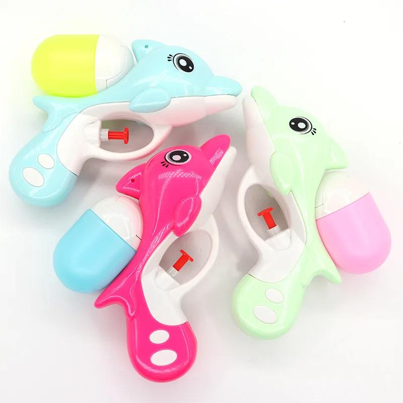 Cartoon Dolphin Space Water Gun Blasting Toy Super High Pressure For Summer Play Water Pool Kids Boys Favors Gift Rafting Toys