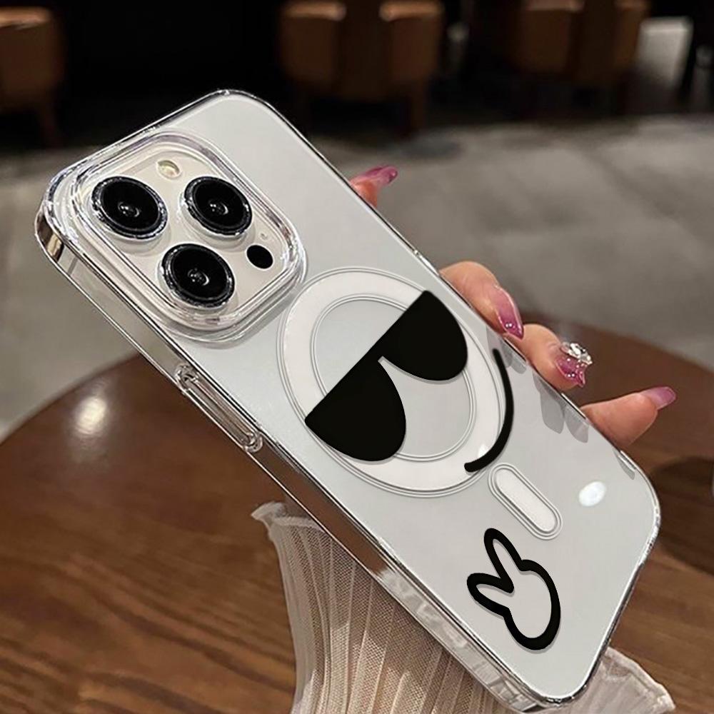 Magnetic Phone Case for iPhone 12 14 16 17 Pro 17 16 15 14 13 12 Pro Max  12 13 14 15  16 High Quality Shockproof Shell Full Protection Cute Style