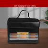 Fireproof Waterproof Battery Bag Lipo Safe Charging Bag Protection Pouch for Storage with Invisable Side Charging Port