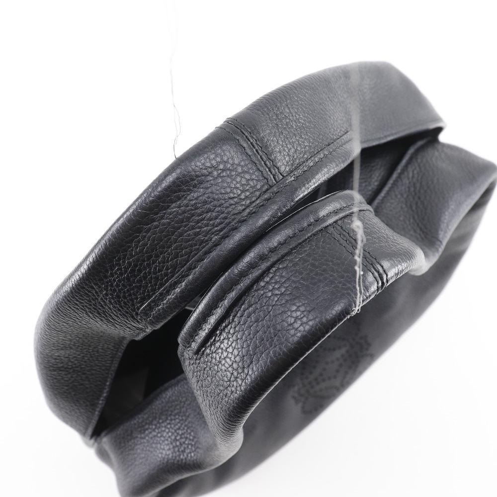 LOEWE Small Dunas Tote Bag 386.79.H43 Anagram Hobo Bag black Calfskin Women Used