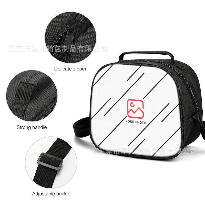 Children'S Crossbody Lunch, One-Shoulder Storage Bag, Primary And Secondary School Students' Portable Thermal Insulation Bag To Map [Formulate]