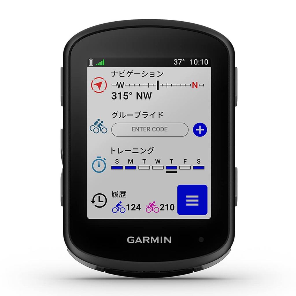 Garmin Edge 540 Cycling Computer (Main Unit Only) - Bicycle Navigation with GPS and Stamina Measurement - 010-02694-06 [Genuine Japanese Product]