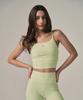 Aleudyu Earth Comfort Long Bra Top [Lime]