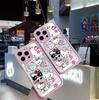 Sanrio TK Sandpaper Cute Pink Phone Case for Apple 16