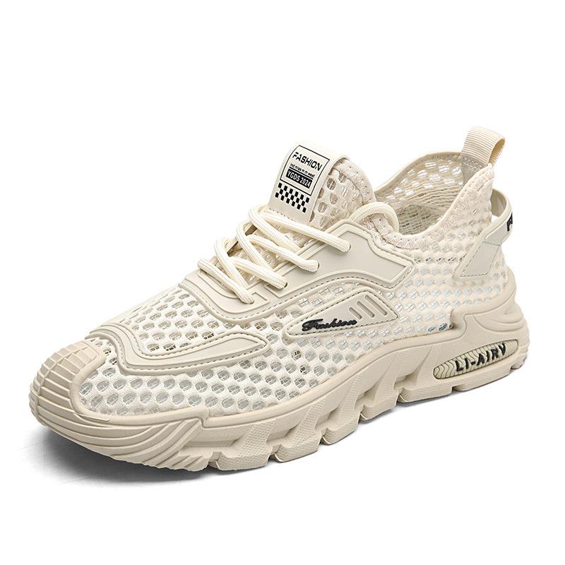 Summer Breathable Grant Mesh Running Light Leisure Sports Mesh Daddy Shoes