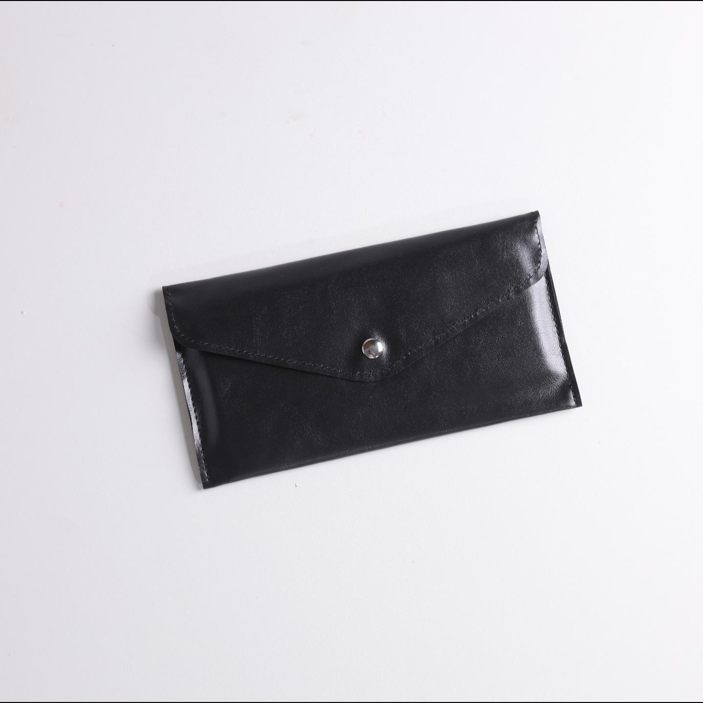 

Envelope Bag 2026: Women s Oil Wax Leather Long Wallet & Men s Large Bills Cash Coin Purse 20*10 cm