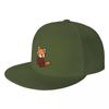 Red Panda Baseball Caps Snapback Fashion Baseball Hats Breathable Casual Casquette Outdoor for Unisex