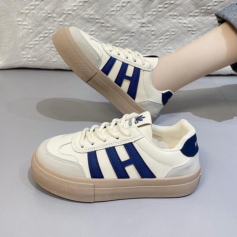 Summer and autumn 22 new thick-soled thin breathable sneakers Forrest Gump board shoes