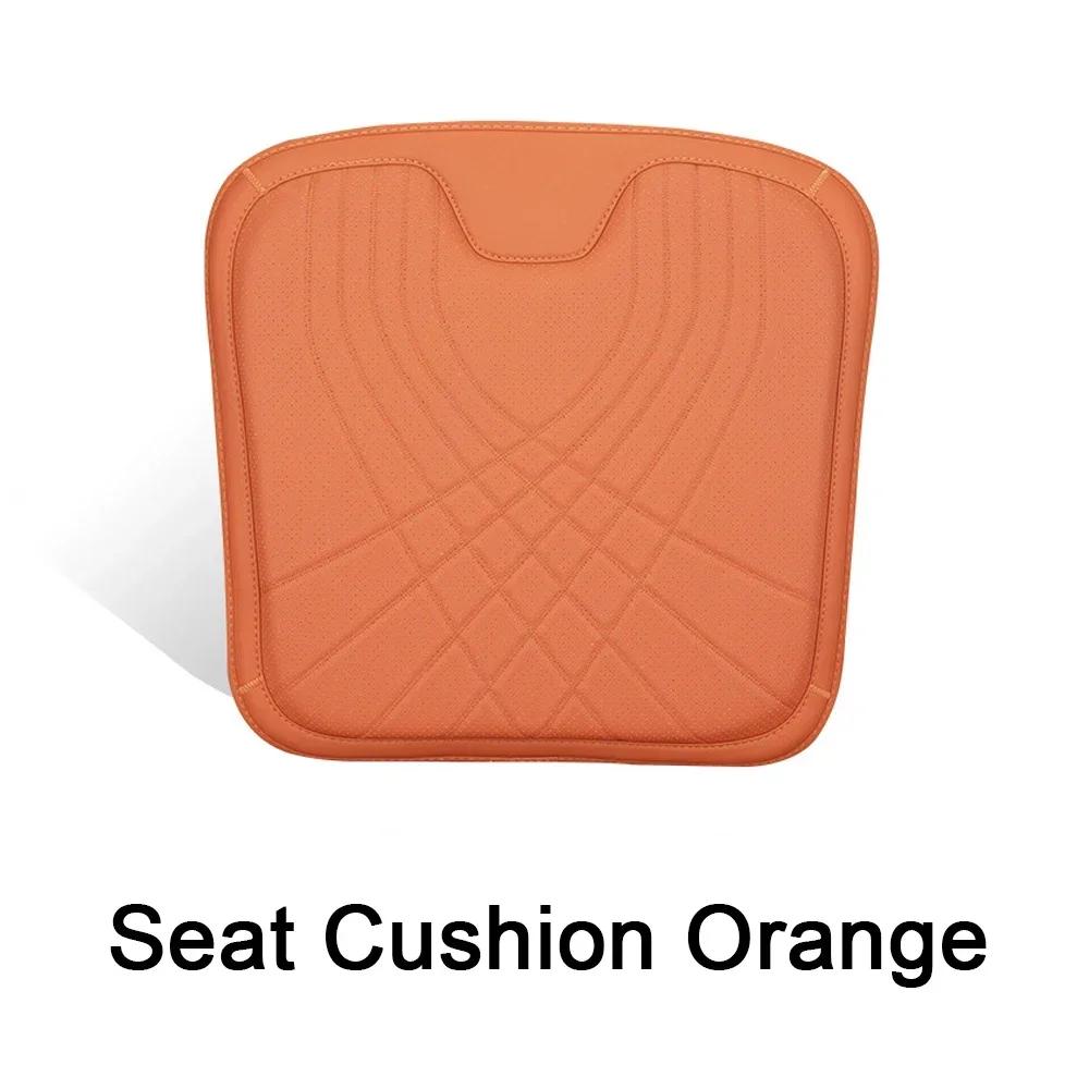 NAPPA Leather Headrest Car Neck Pillow Soft Seat Lumbar Support Waist Pillow For Mercedes Benz AMG A C E S Class W207 W211 W212