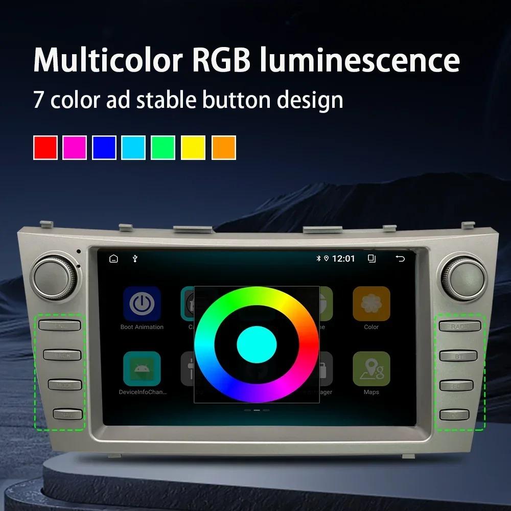 9'' Car Radio for Toyota Camry 2007-2012 Carplay Android Navigation GPS Bluetooth Multimedia Player Smart Automotive System