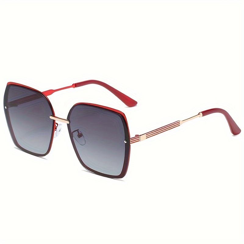 Trendy Women Sunglasses Large Frame Retro UV Resistant European American Fashion Sun Glasses Stylish