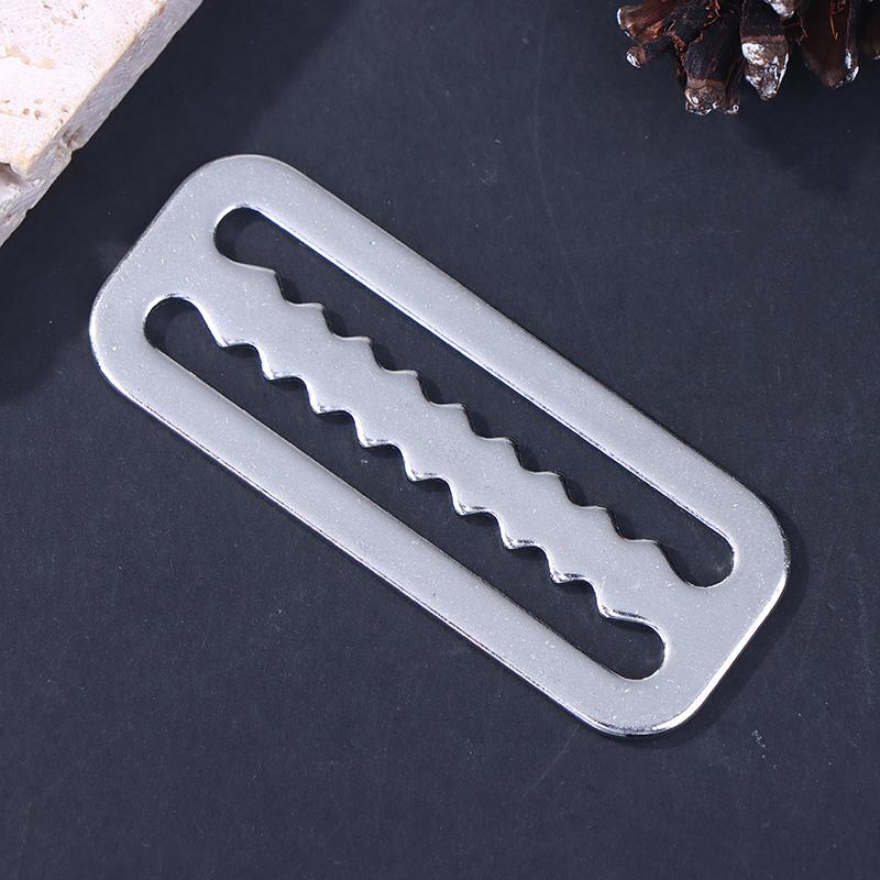 Stainless Steel Scuba Diving Weight Belt Slide Keeper Ring Webbing Harness Belt Retainer Stopper Freediving Accessoires