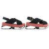 MARNI Sandals Leather cross strap platform sole Black pink l37 SAMA002708 Used