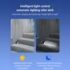 2pcs Led Outdoor Solar Light Wireless Waterproof Super Bright Motion Sensor Step Lamp Stair Light