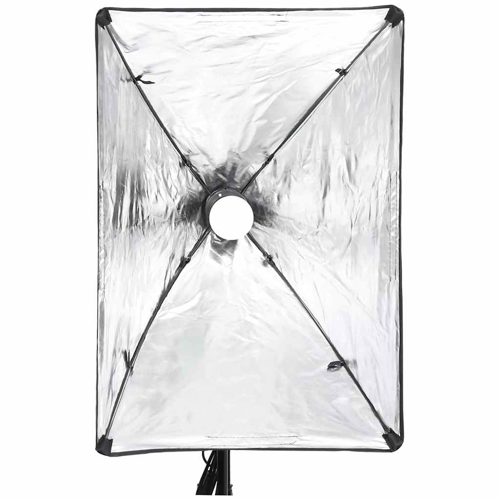 Vidaxl Studio Set with Softbox Lamp, Backdrops and Reflectors