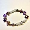 New Natural Energy Pink Crystal Heart Beaded Bracelet - Nine-Tailed Bestie Edition