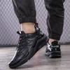 2024 Winter neue Herren PU Sportschuhe Einzelbaumwolle gleiche Retro Freizeitschuhe Baumwollschuhe