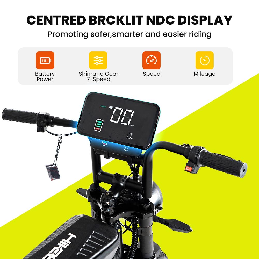 EU Warehouse Ready Ship X5 Electric Bike DDP Direct Shipping 20 Inch Fat Tire Dual Suspension 48V 15Ah Lithium Battery