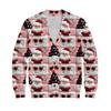 Men's Ribbed Knit Long-Sleeve Cardigan