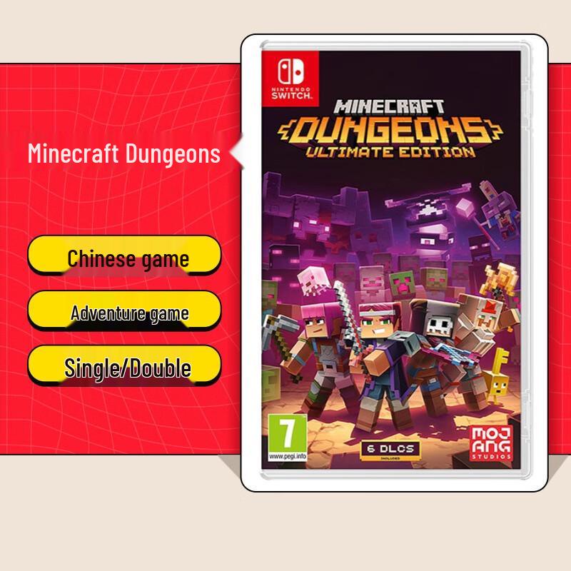 Nintendo Switch Game Card - Minecraft Dungeons Edition (CN version)