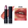 Rossetto Glitter Fine 15 Colori Rosso Nero Perlato Tinta Labbra Impermeabile Non Appiccicoso Lunga Durata Facile da Colorare Rossetto Diamante