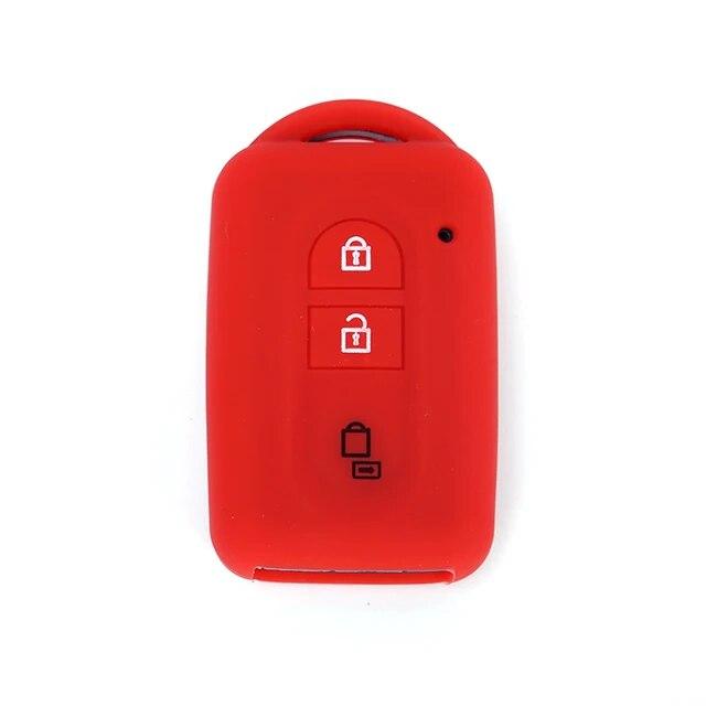 Silikon Bilnøkkeldeksel Etui Skall For Nissan Duke Juke Micra Qashqai X-Trail T31 Navara Tiida Pathfinder