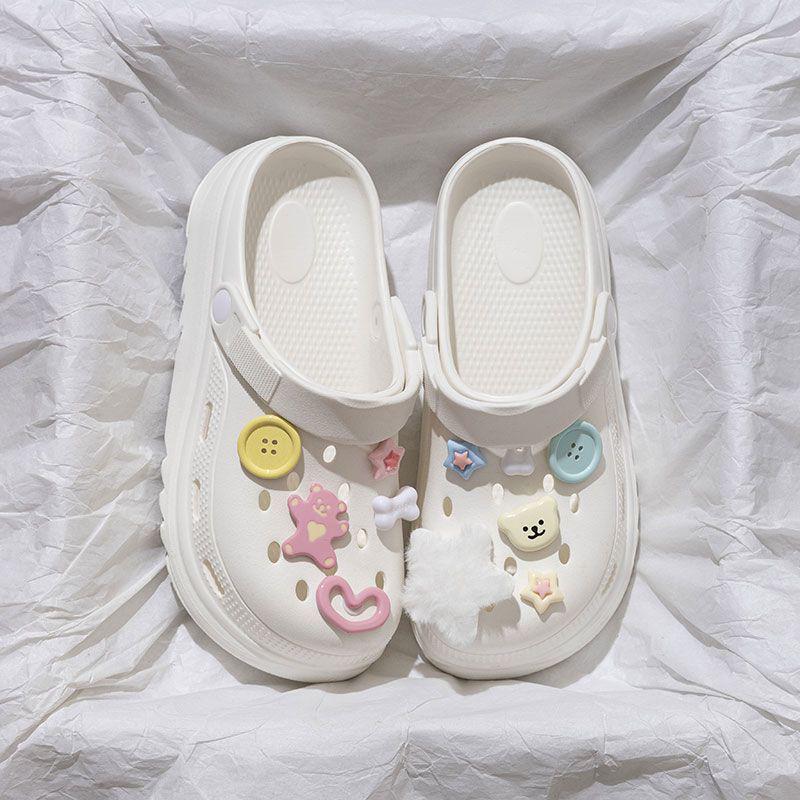 Women's 2025 Summer Thick-Soled Non-Slip Cute Beach Sandals and Slippers