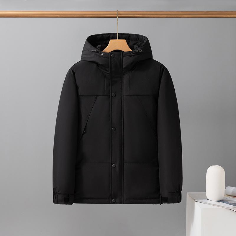 

Новая хлопковая одежда мужская зимняя теплая зимняя одежда утолщенная куртка на хлопковой подкладке знаменитости в интернете мужская цветная XXXXL чёрный