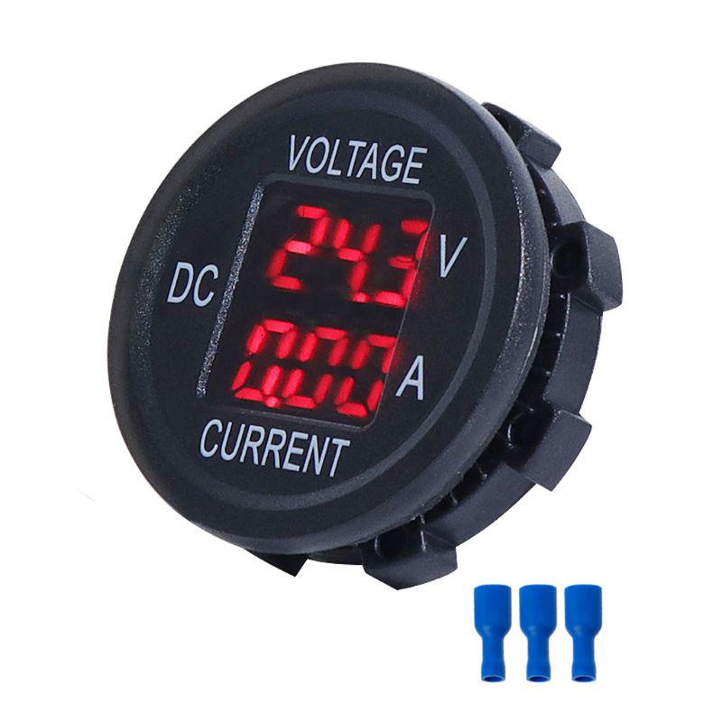 Universal DC 9V To 48V 10A Digital Voltmeter Ammeter Voltage Current Meter Measurement LED Display For 12V 24V 36V Electric