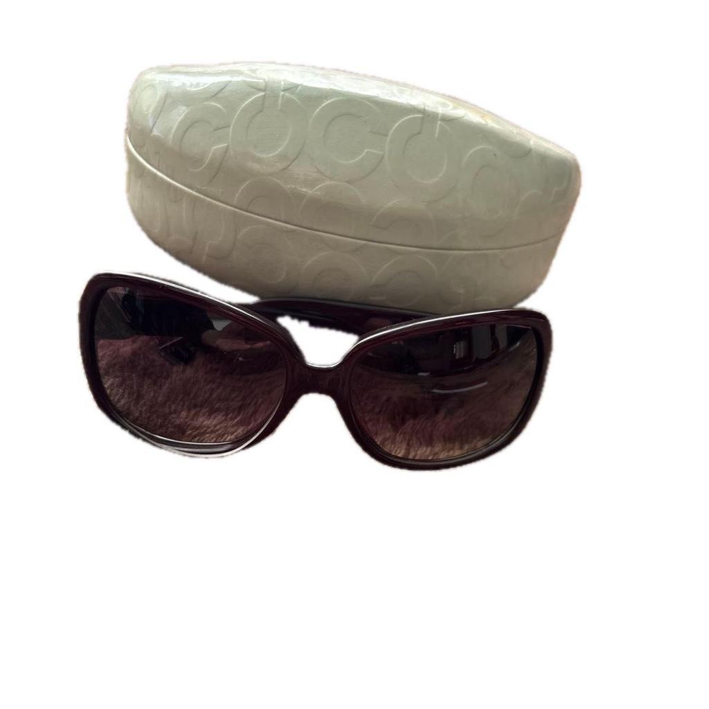 Used COACH Sunglasses & Glasses Case Time Sale