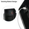 Center Console Armrest Dashboard Storage Box Organizer Tray Pallet Container Holder with USB Charging Cable For Car 3+