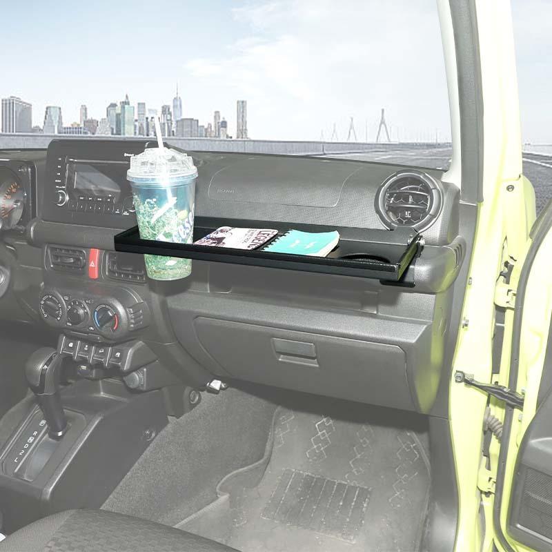 Co-pilot Handle Extension Folding Storage Board Cup Holder Bracket Rack Support For Suzuki Jimny 2019 Up Interior Accessories