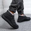 Wasserdichte Schuhe Herren Sneaker Wintermode Herren Freizeitschuhe Atmungsaktiv Weich Outdoor-Sneaker Mann Schwarz Herrenschuhe Herren Tennis