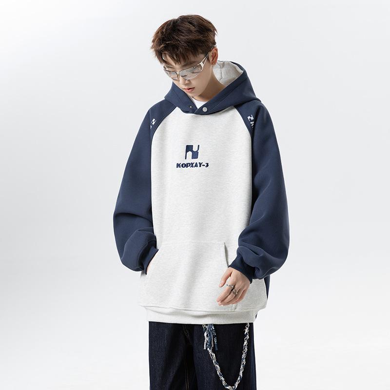 Unisex Casual Hoodie Long Sleeve Loose Sweatshirt Men Women Daily Wear Pullover Hooded Top