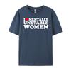 I Love Mentally Unstable Women Shirt I Heart Unstable Women Clothing Men Clothes