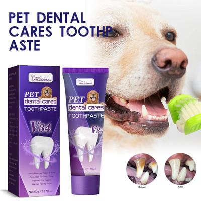 Dentifricio Cani delicati Gatti Dentifricio per cure dentistiche Dentifricio per la salute orale non irritante Forniture per animali domestici