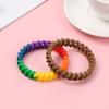 Party Fashion Jewelry Accessories Charm Band Colorful Silicone Bracelets Rubber Bangles