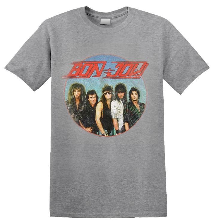 BON JOVI -  Heavy Wash  T-Shirt XXL