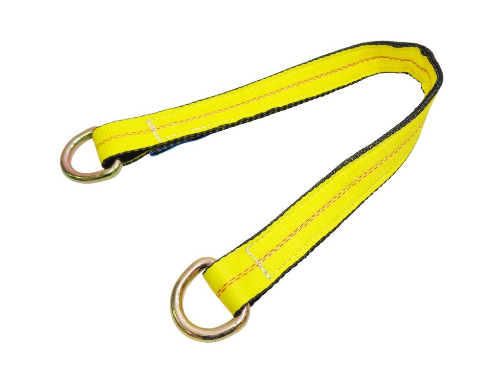 Axle Strap, D-Ring Strap, Belt Sling, Extra Thick, Professional Grade, Securing Belt, 1.6 Ton, Road Service, Towing Supplies