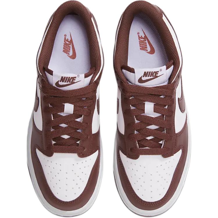 Nike Dunk Low GS White Gym Red Redwood FB9109-115
