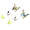 6pcs Shoe Clips Set Hand Made DIY Decorative Shoe Clips Cute Elegant Stylish Shoe Buckle Shoe Decoration Accessory