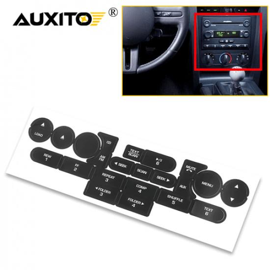 

For FORD MUSTANG 2005 2006 2007 2008 2009 Replacement Radio Button Stickers